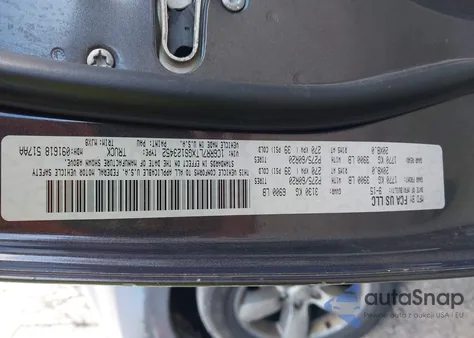 2016 Ram 1500 Big Horn from USA, damaged, VIN 1C6RR7LTXGS123452